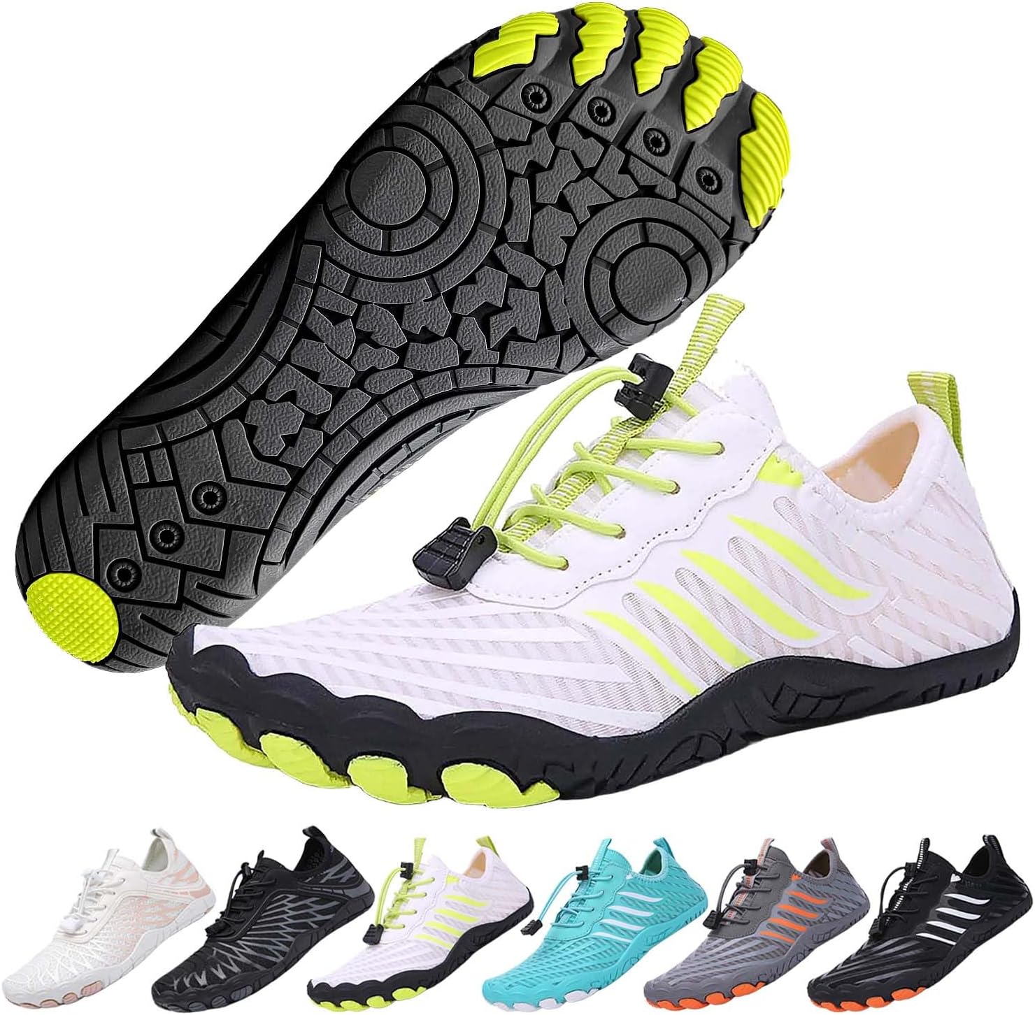 Detalle de Hike Barefoot Shoes Minimalist Water Shoes for Women & Men – Wide Toe, Non-Slip Thin Sole