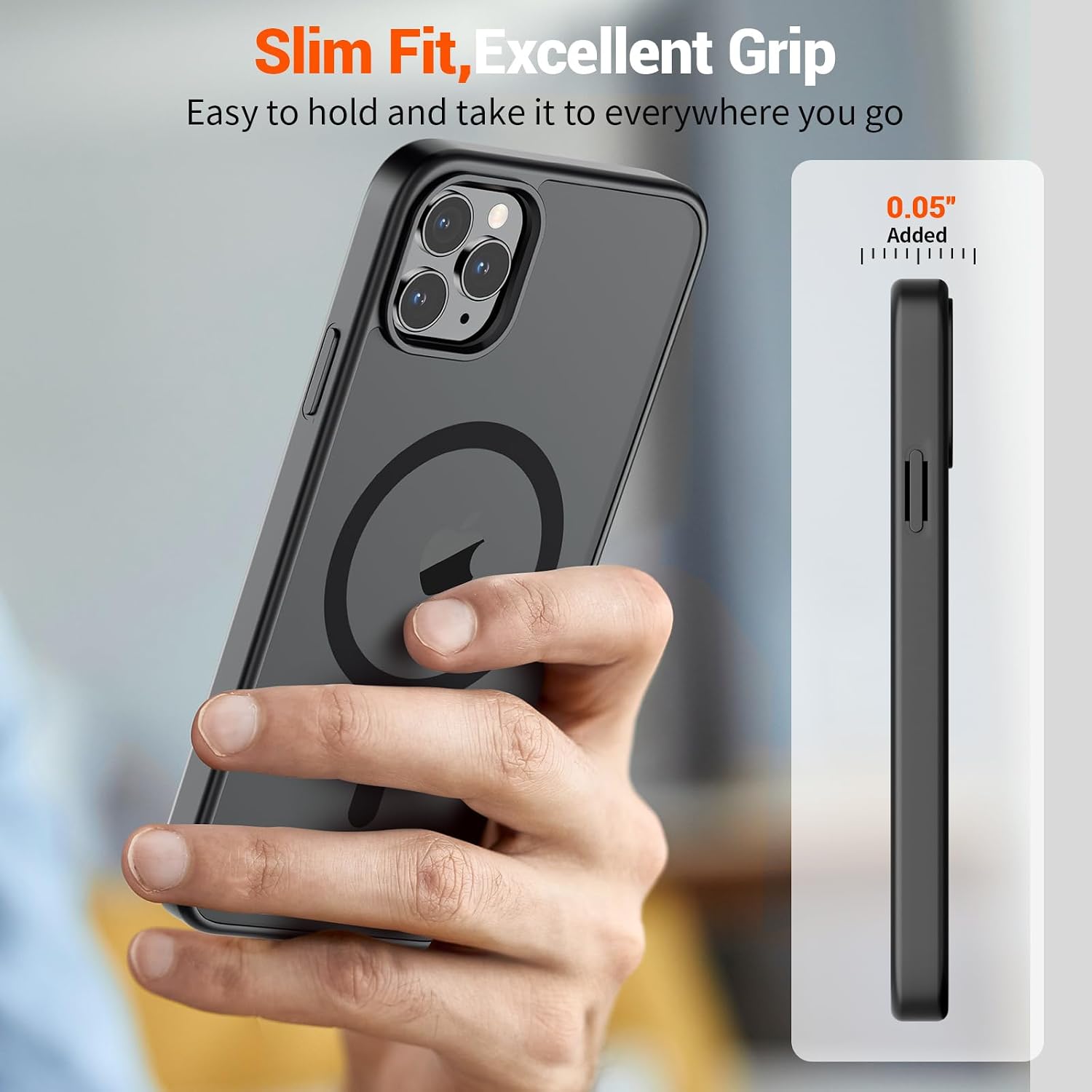 Thumbnail 6 de SUPFINE Magnetic iPhone 11 Pro Max Case, Military Drop Protection