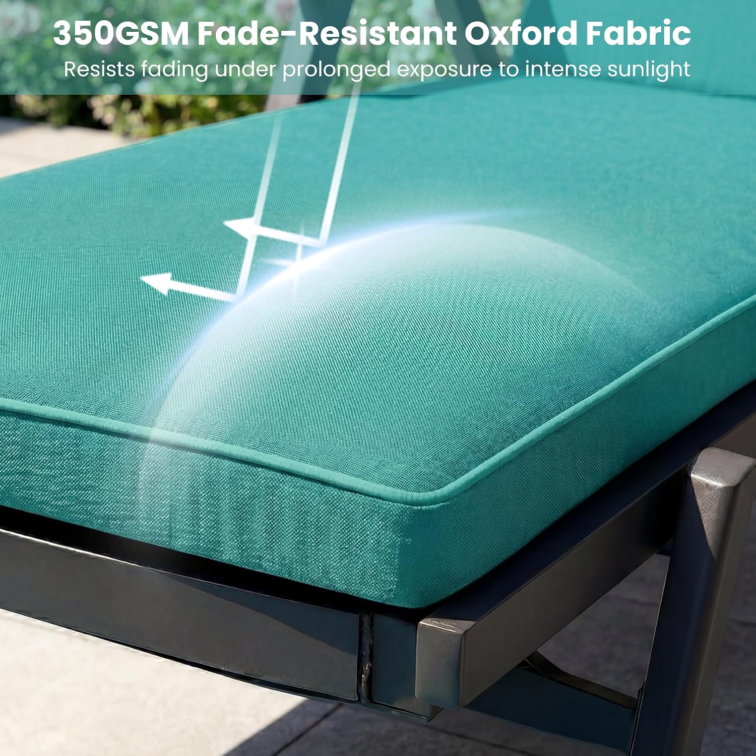 Detalle de Chaise Lounge Cushion 72 x 21 x 3 Inch