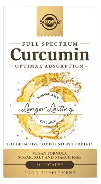 Thumbnail 1 de Solgar Full Spectrum Curcumin 30 cápsulas 💊