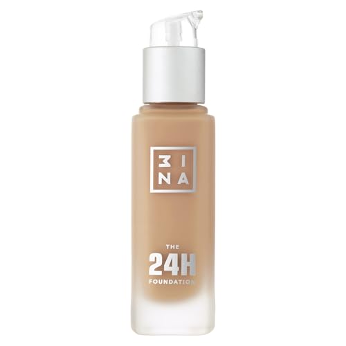 Detalle de 3INA The 24h Foundation 633 – Fond de teint hydratant ⚙