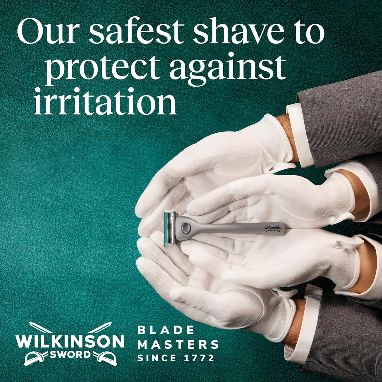 Thumbnail 2 de Wilkinson Sword Quattro Razors for Men – Value Pack with Diamond Coated 4 Blades and 9 Refills