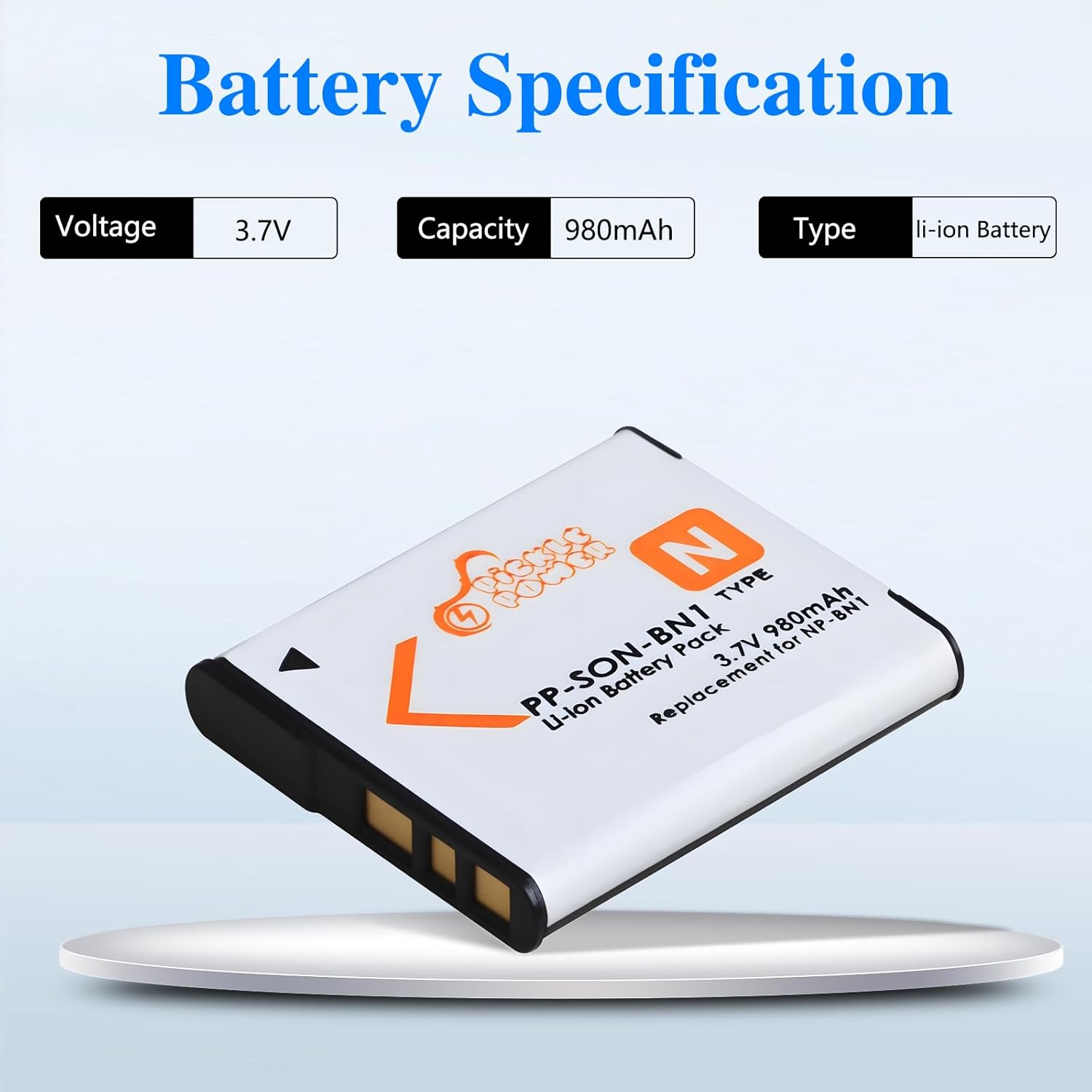 Thumbnail 1 de Pickle Power NP-BN NP-BN1 Dual Battery Charger Kit for Sony Cybershot and WX/W series