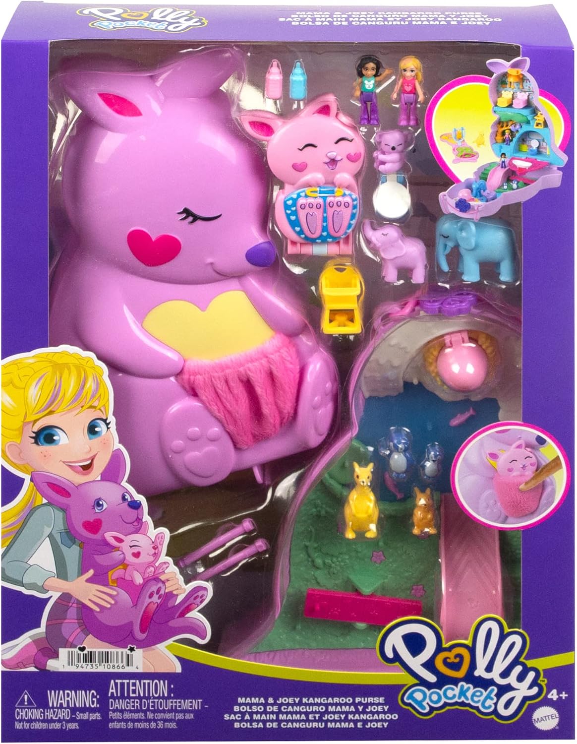 Thumbnail 6 de Polly Pocket HKV50 Coffret Famille Kangourous