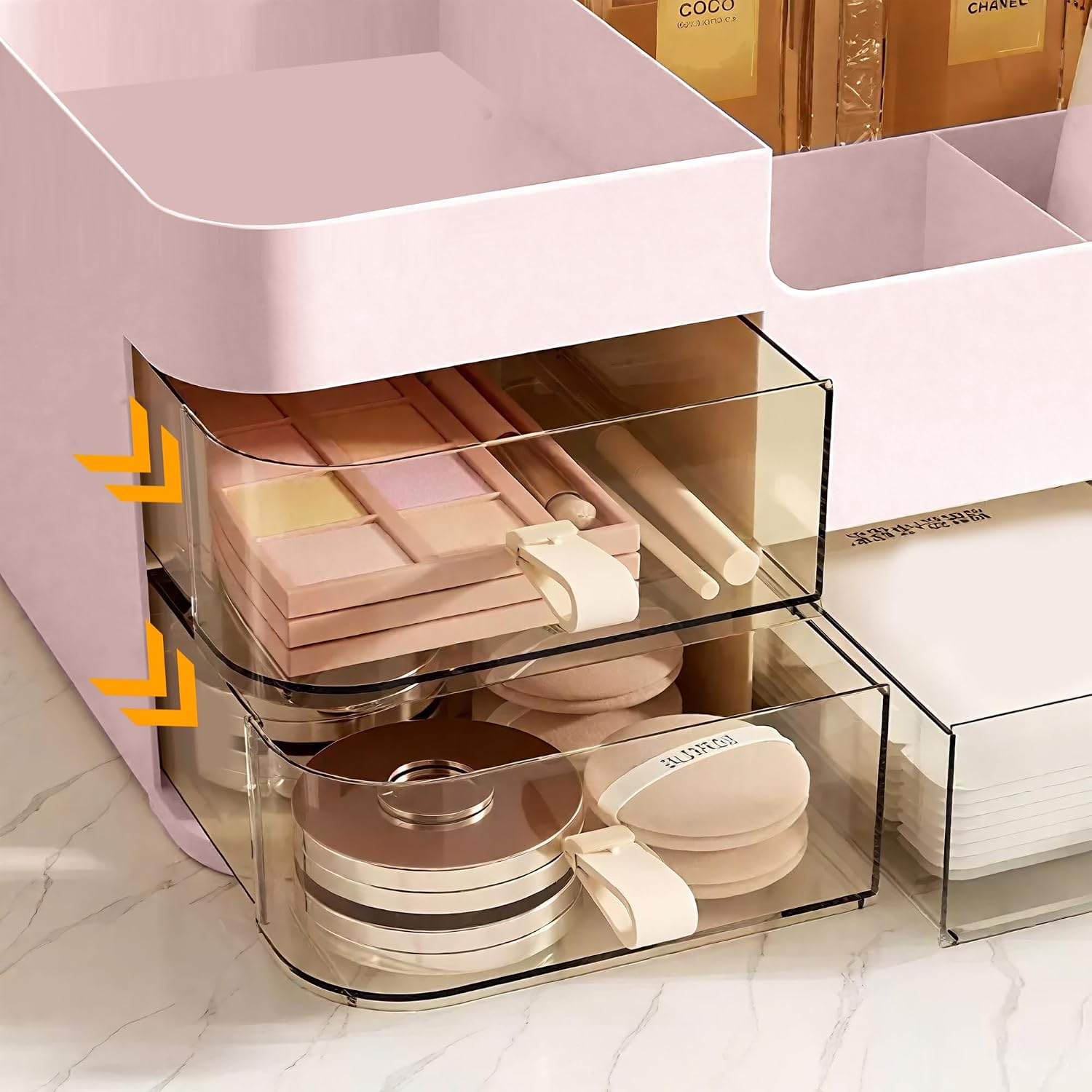Thumbnail 6 de Lacusmall Desktop Makeup Organiser 1pc