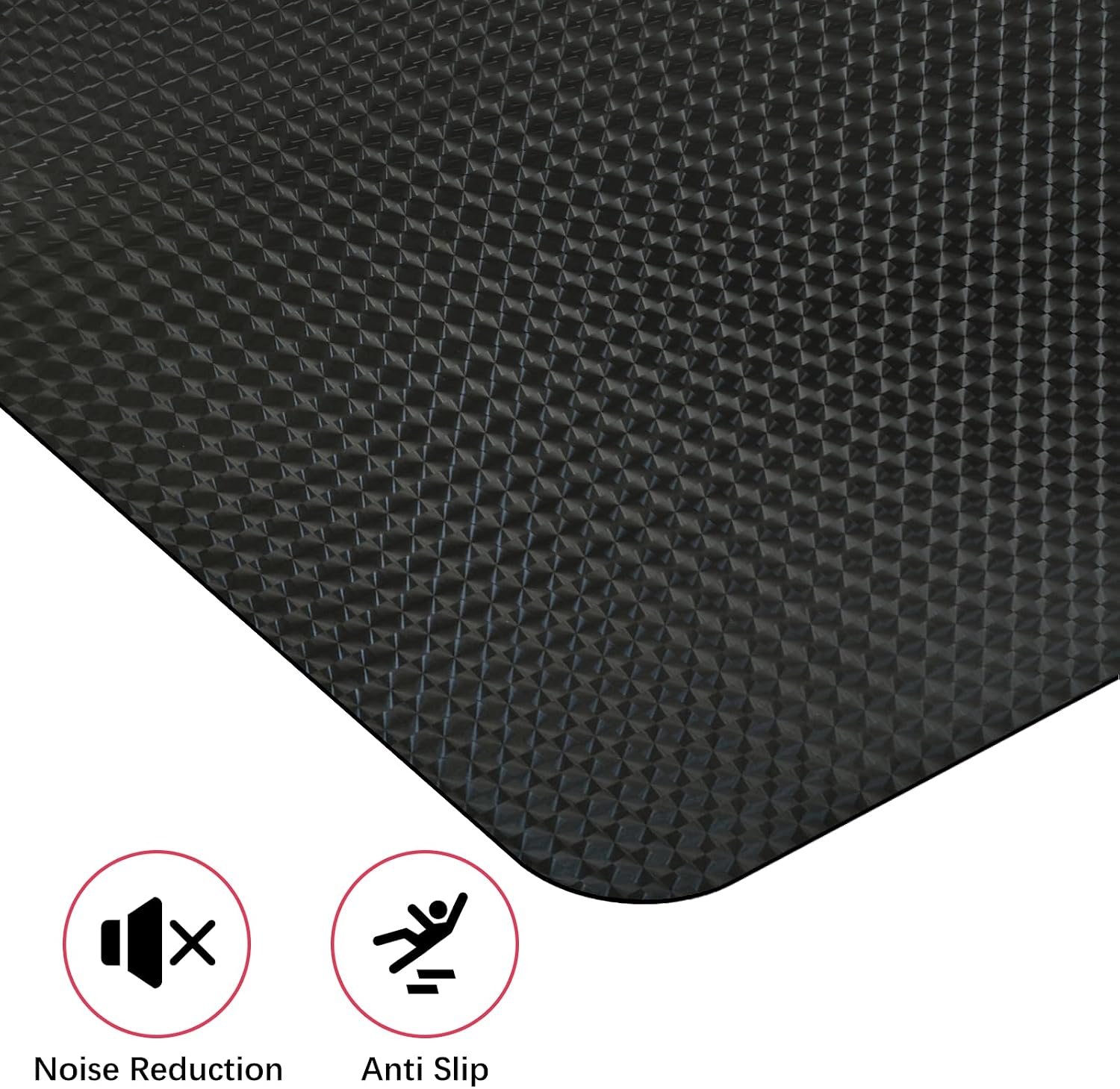 Detalle 2 de Vicwe Hardwood Floor Chair Mat 48" × 36