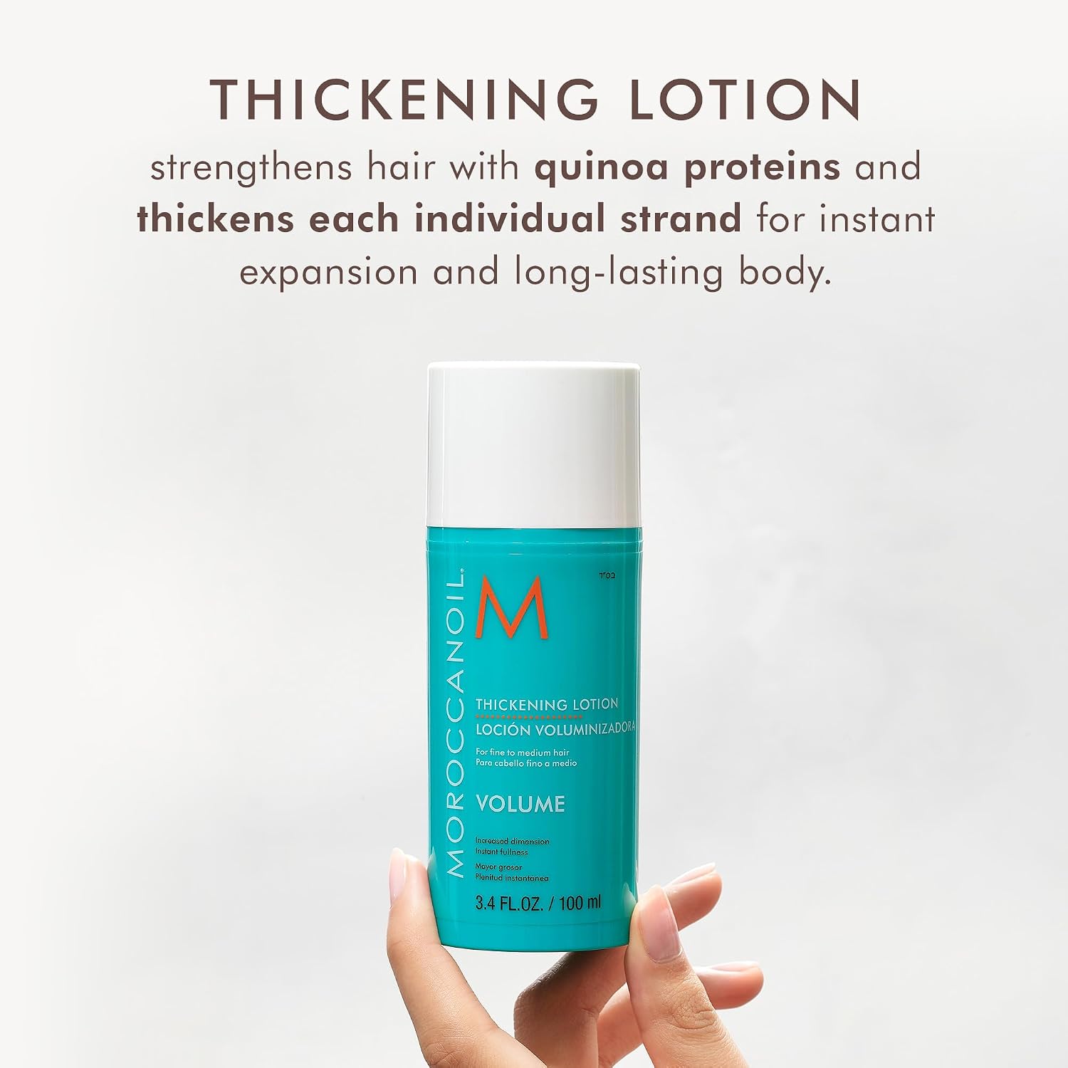Thumbnail 1 de MOROCCANOIL Thickening Lotion (100 ml) – langanhaltendes Volumen mit Arganöl und Quinoaproteinen