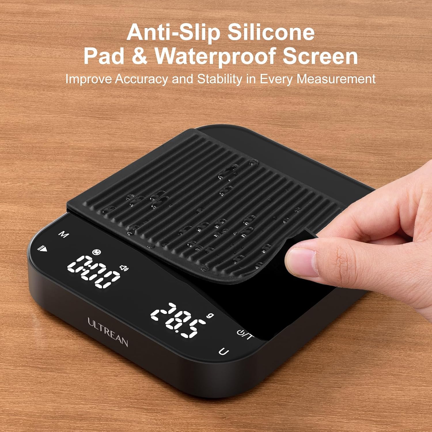 Thumbnail 6 de Ultrean K80H Coffee Scale with Timer, 0.1g Accuracy, 3kg Capacity