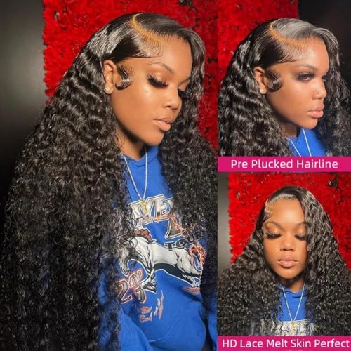 Thumbnail 6 de Durya Deep Wave 30-inch 220% Density Wig