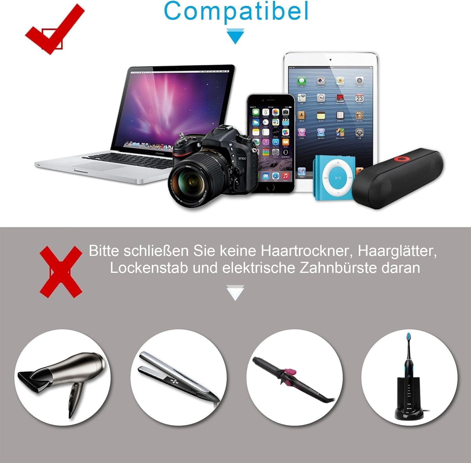 Thumbnail 4 de BESTEK 200W Convertitore di Tensione Universale