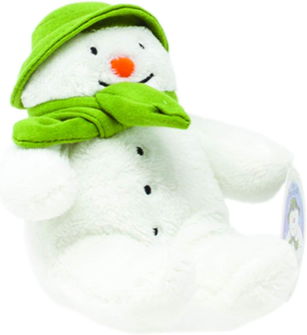 Detalle de Rainbow Designs Snowman Bean Toy for Newborn – 15cm (White)