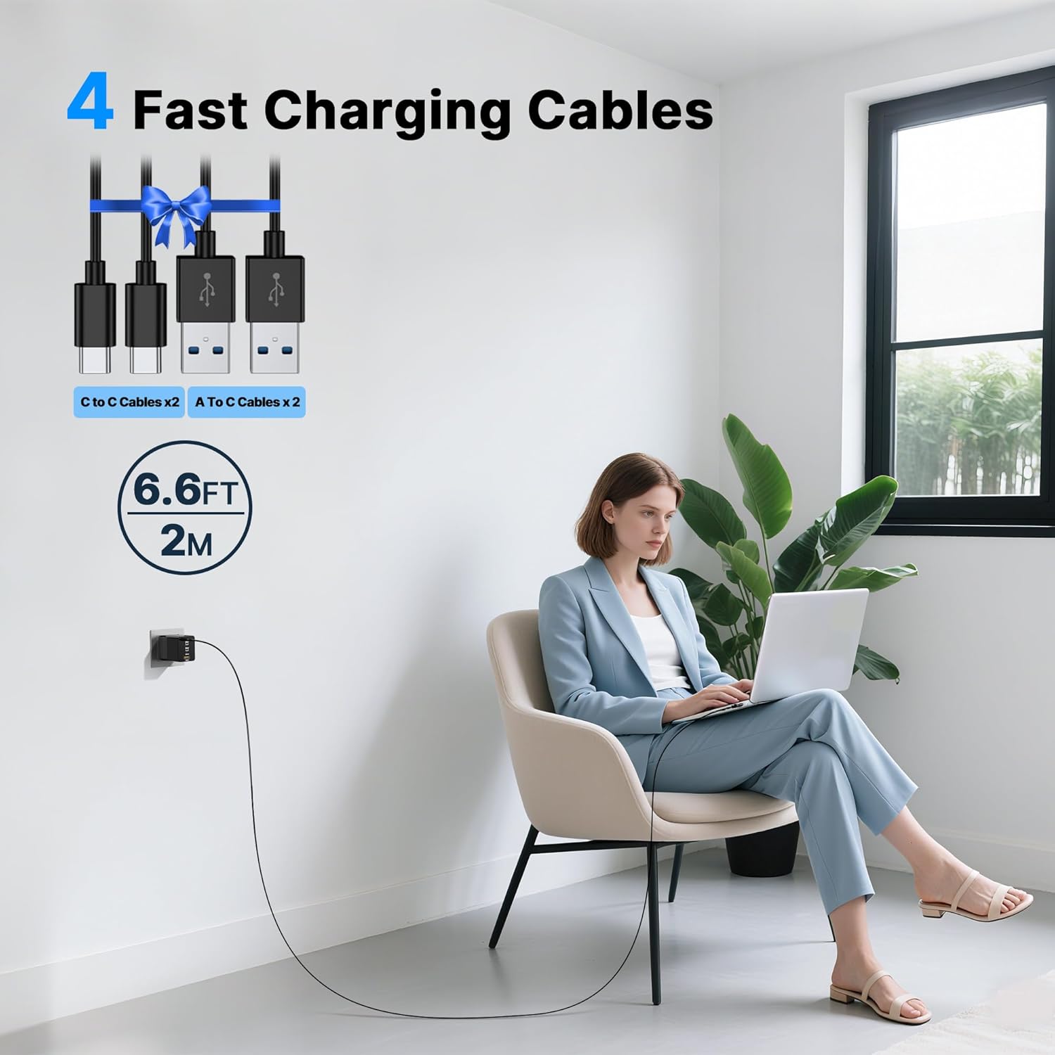 Thumbnail 2 de 2 Pack 180W USB C Charger Block 🔌