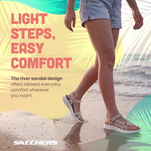 Detalle 2 de Skechers Women's On-The-Go Flex Sublime Sandals – Taupe, UK 5