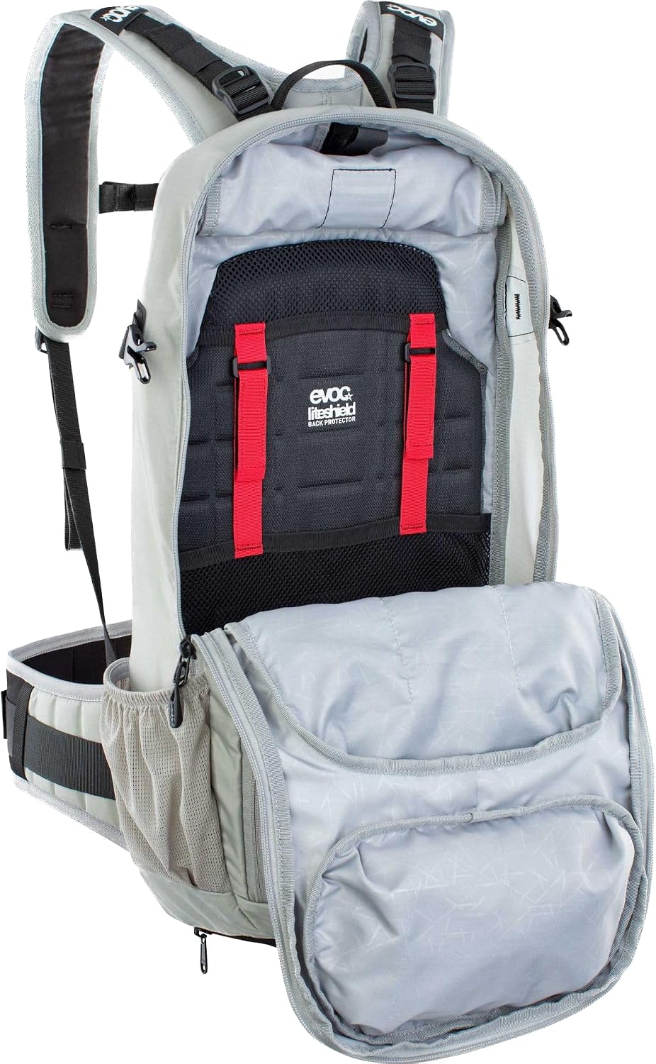 Detalle 2 de EVOC FR ENDURO 16 – plecak rowerowy z ochraniaczem LITESHIELD, 16 l, M/L