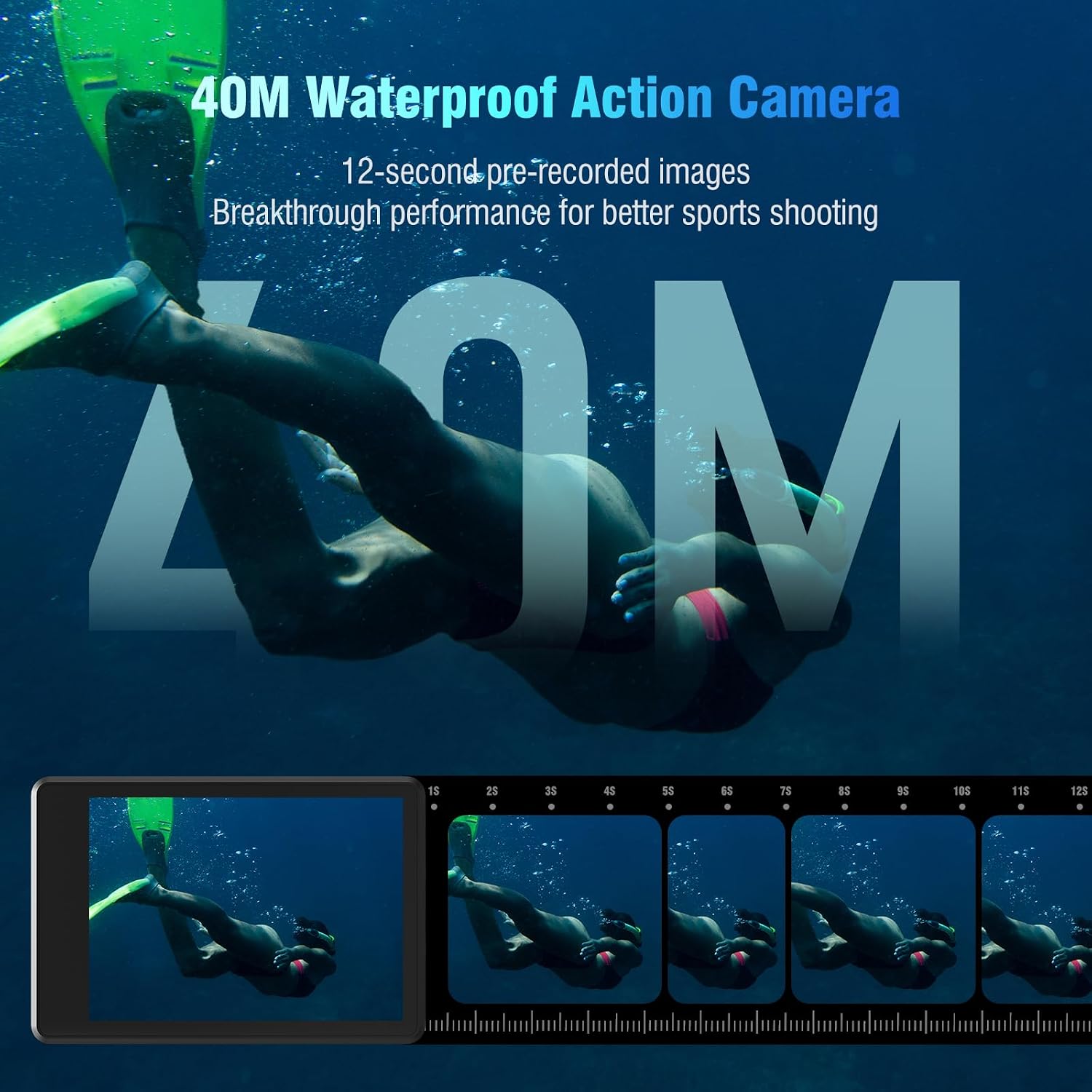 Detalle de Yolansin 4K 60FPS Action Camera