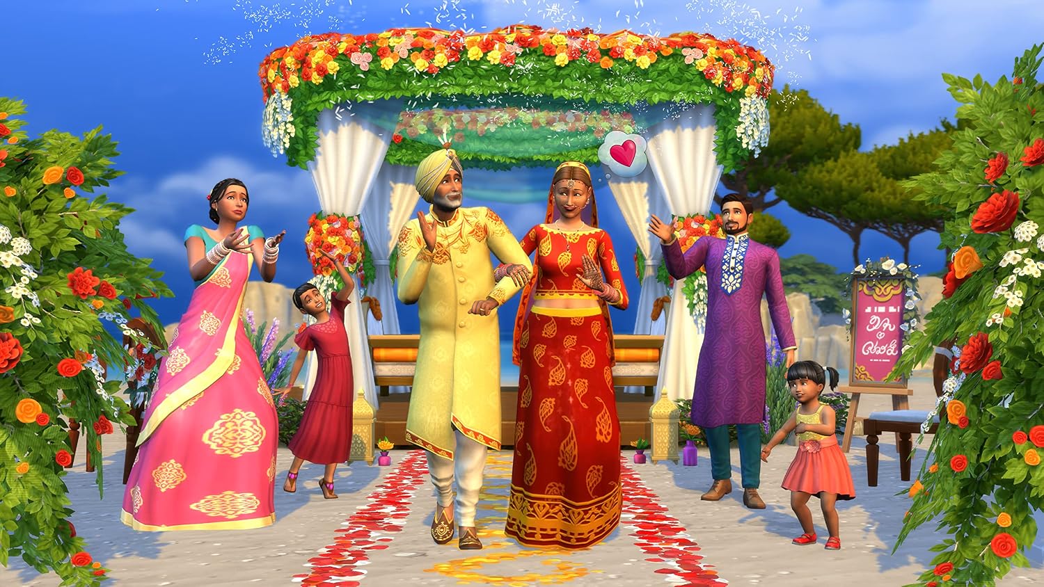 Detalle 1 de Die Sims 4 Meine Hochzeitsgeschichten