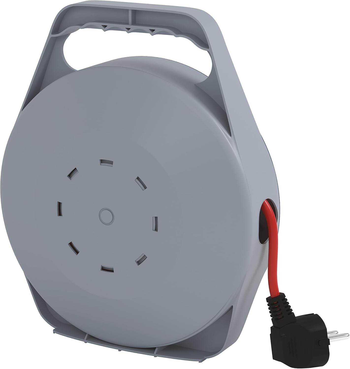 Thumbnail 4 de EMOS Mini-Kabeltrommel 10 m mit 4 Schuko-Steckdosen (IP20, H05VV-F 3G 1,0 mm²)