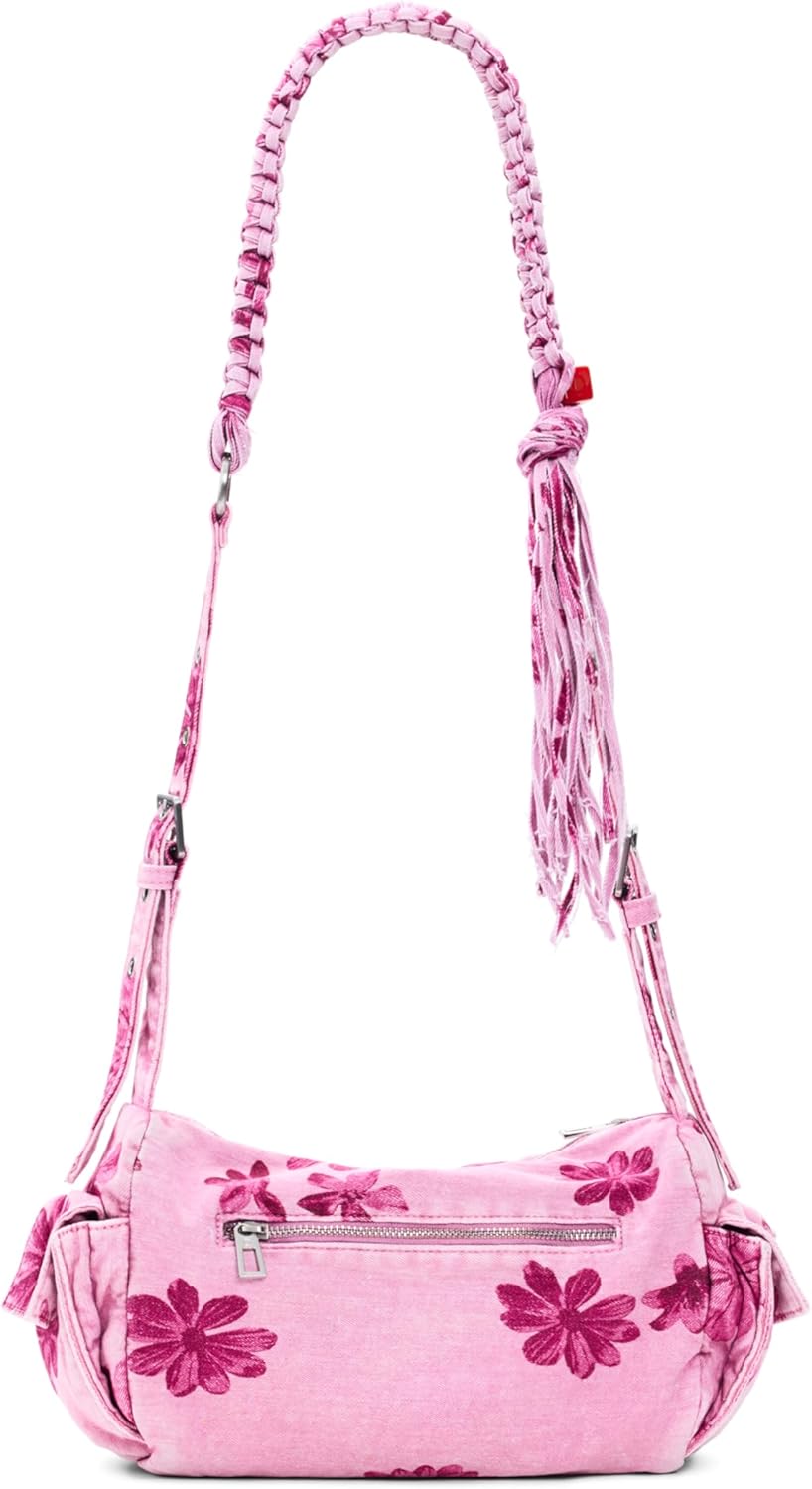 Thumbnail 1 de Desigual borsa a tracolla Margaritas Haban Denim – Candy Pink