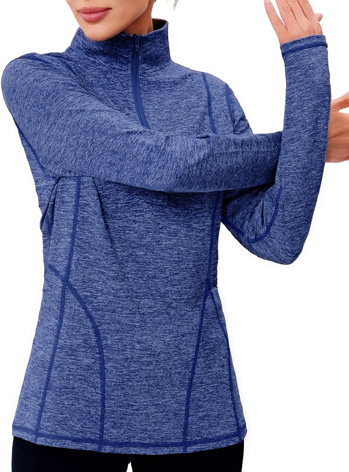 Thumbnail 1 de Terecey Tee Shirt Sport Femme 1/4 Zip