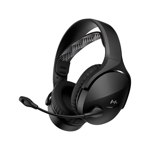 Detalle de HyperX Cloud Jet: Auriculares gaming inalámbricos con conexión dual Bluetooth y USB, micrófono siempre activo