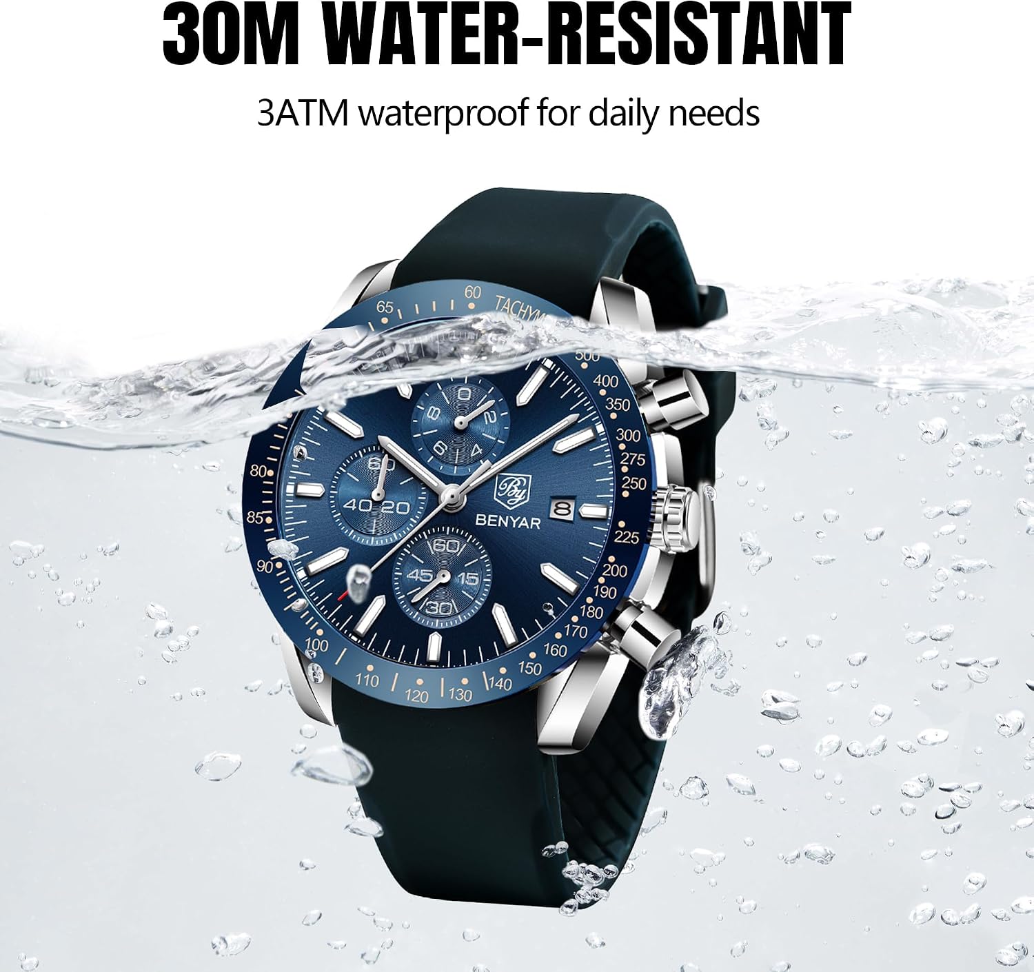 Thumbnail 4 de BY BENYAR BY-5140 Chronograph Armbanduhr