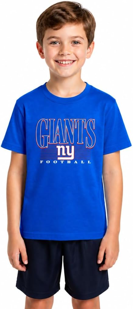 Detalle de NFL Y3001_OTBPNFL Overtime Blueprint Youth T-Shirt, Ring-Spun Cotton