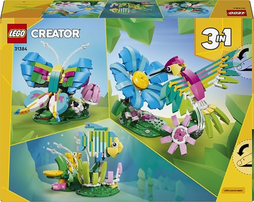Thumbnail 11 de LEGO Creator 3-en-1 Animaux Sauvages : Colibri Coloré (31384) – Jeu de construction imaginatif pour enfants à partir de 8 ans
