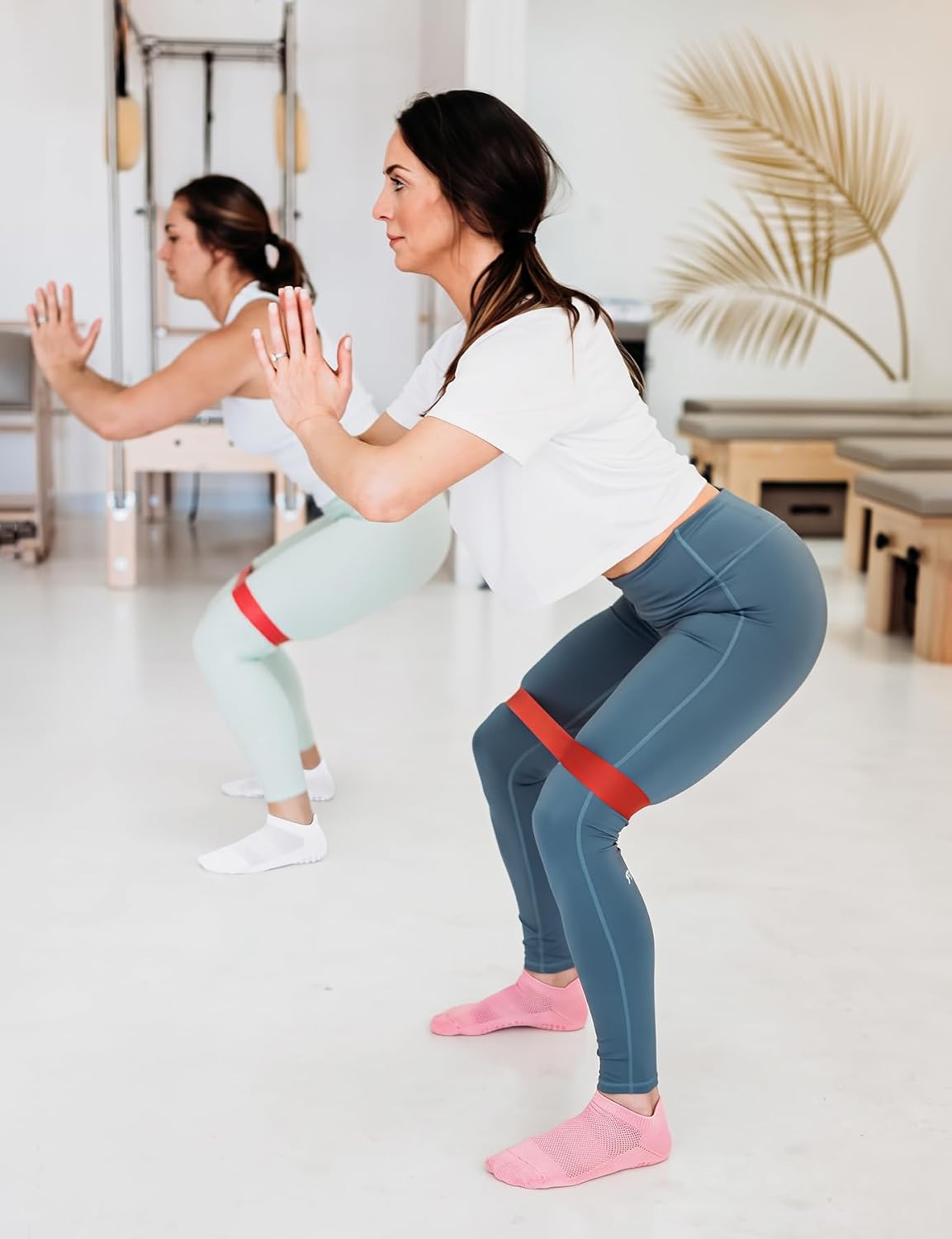 Detalle 2 de YeuG Pilates Socks 4 Pairs non-slip grip