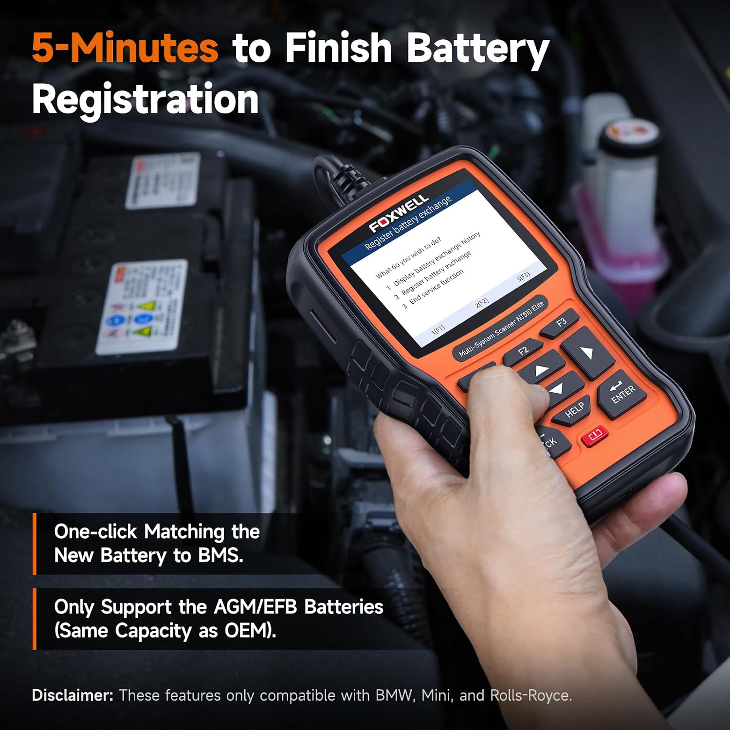 Thumbnail 2 de FOXWELL NT510 Elite BMW Scanner