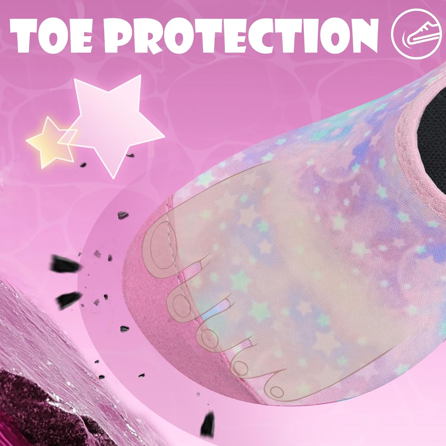 Thumbnail 2 de WateLves Badeschuhe für Baby & Kinder – Wasserschuhe ohne Schnürsenkel, rutschfest für Strand, Pool & Wasserpark (Gr. 14–31)