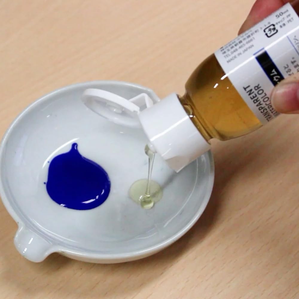 Detalle 2 de クサカベ(Kusakabe) 378564 透明水彩メディウム 50ml 顔料と練って絵具を作れる