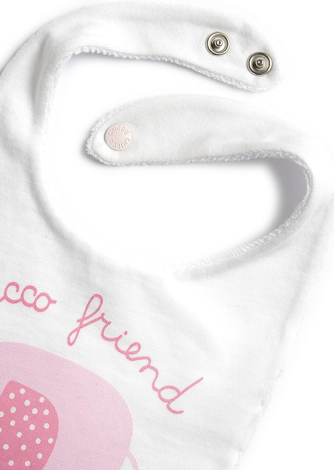 Thumbnail 2 de Chicco Lot de 5 Bavoirs Bébé en Coton Doux – Taille Unique, Design Italie