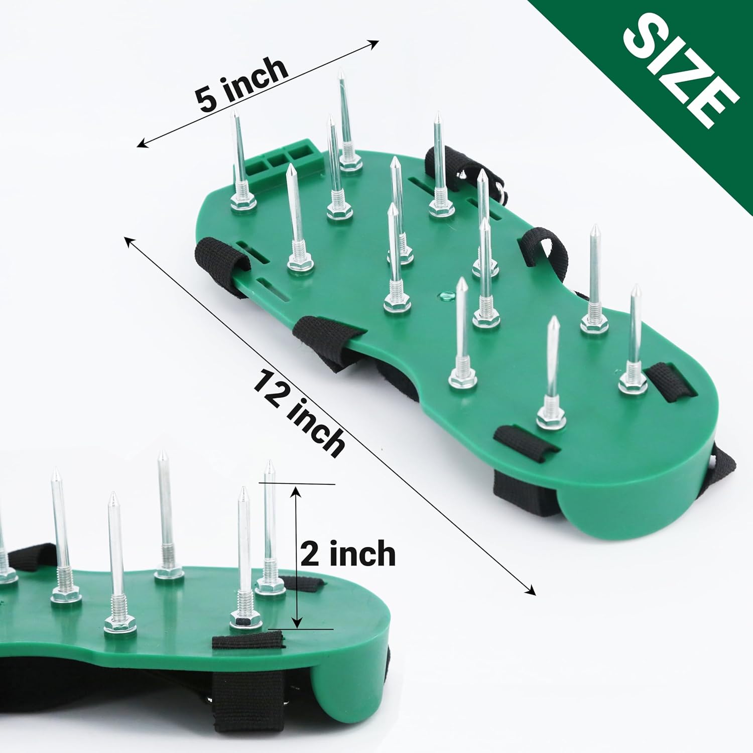 Thumbnail 4 de HSLighting Aérateur Pelouse Chaussure – Chaussures à Ongles pour Aérer et Entretenir Votre Pelouse