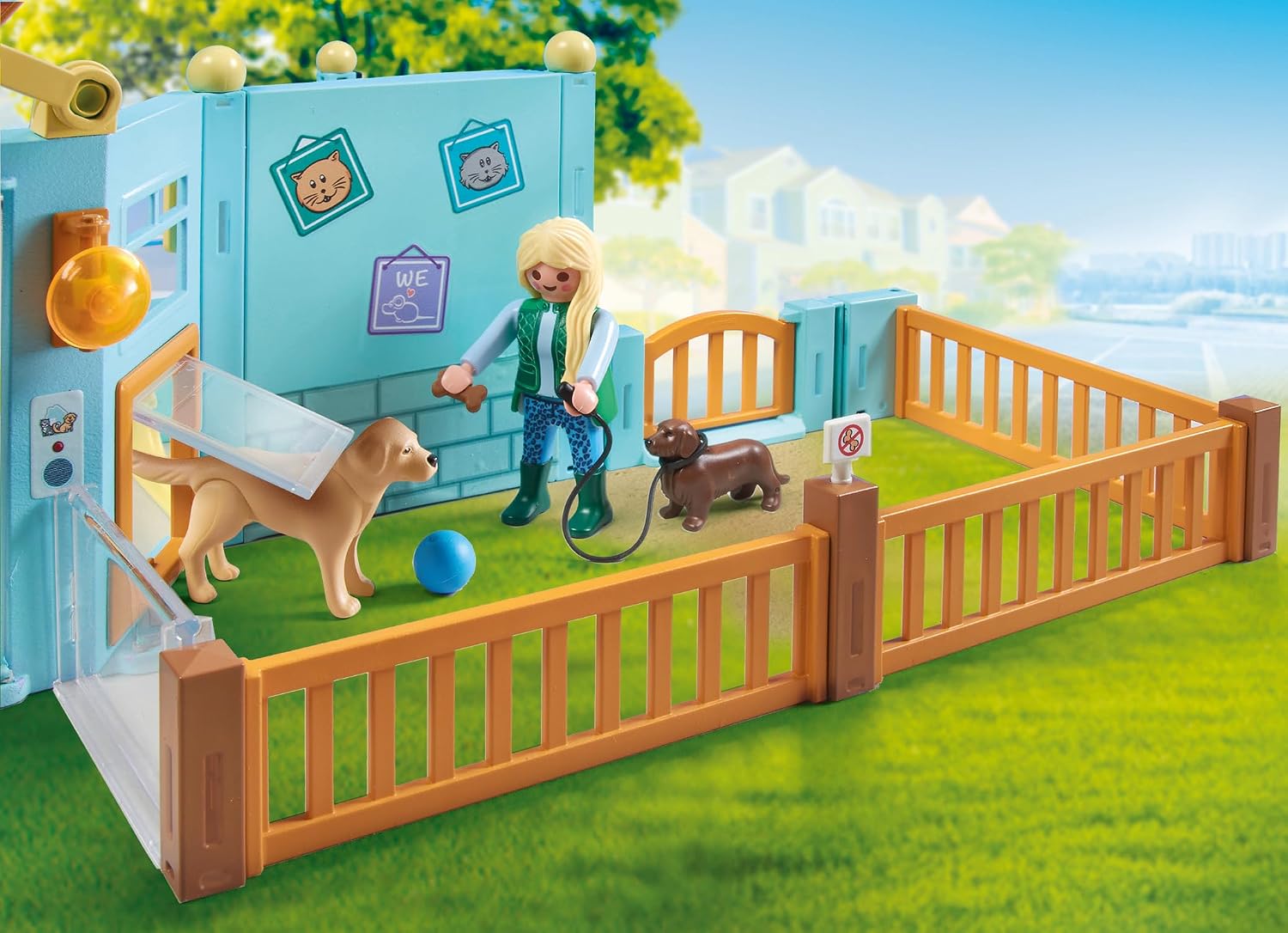 Detalle de PLAYMOBIL Animal Hotel playset