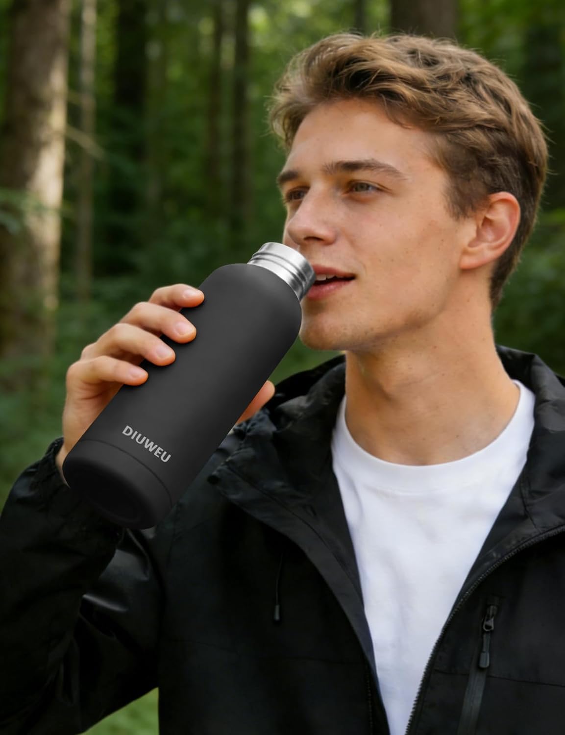 Thumbnail 1 de DIUWEU double wall water bottle 350ml