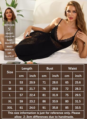 Thumbnail 5 de Lovasy Nuisette Femme Dentelle Papillon