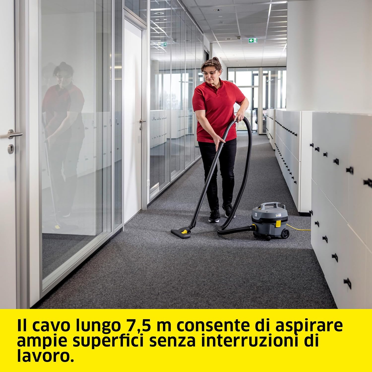 Thumbnail 6 de KÄRCHER aspirapolvere professionale T 7/1 Classic: potenza controllata e leggerezza per grandi superfici