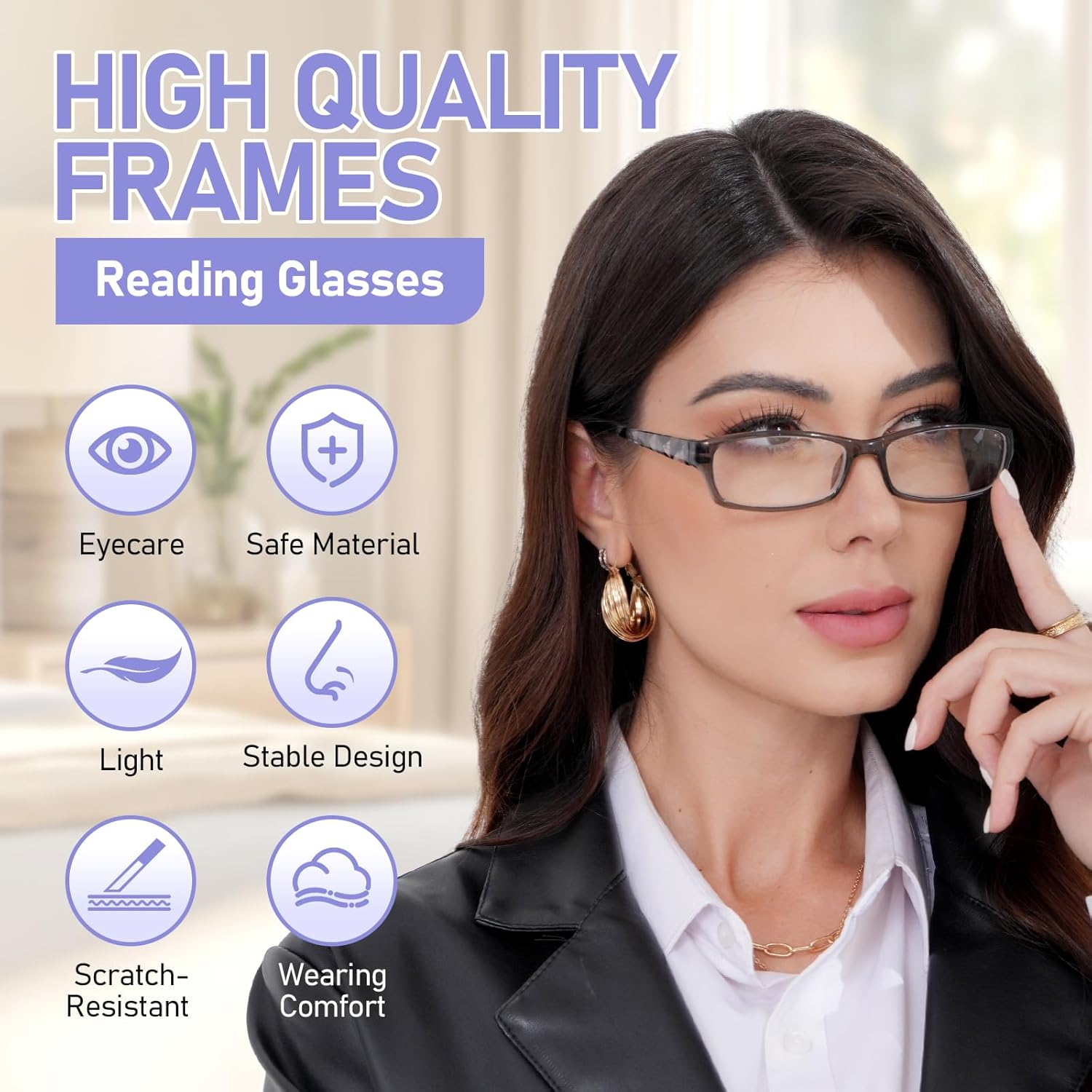 Thumbnail 3 de Kerecsen 5-Pack Reading Glasses for Women