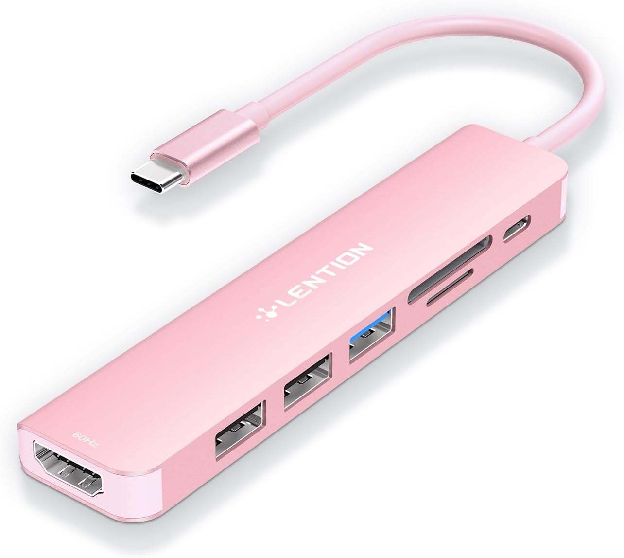 Detalle de LENTION USB C hub with 100W PD
