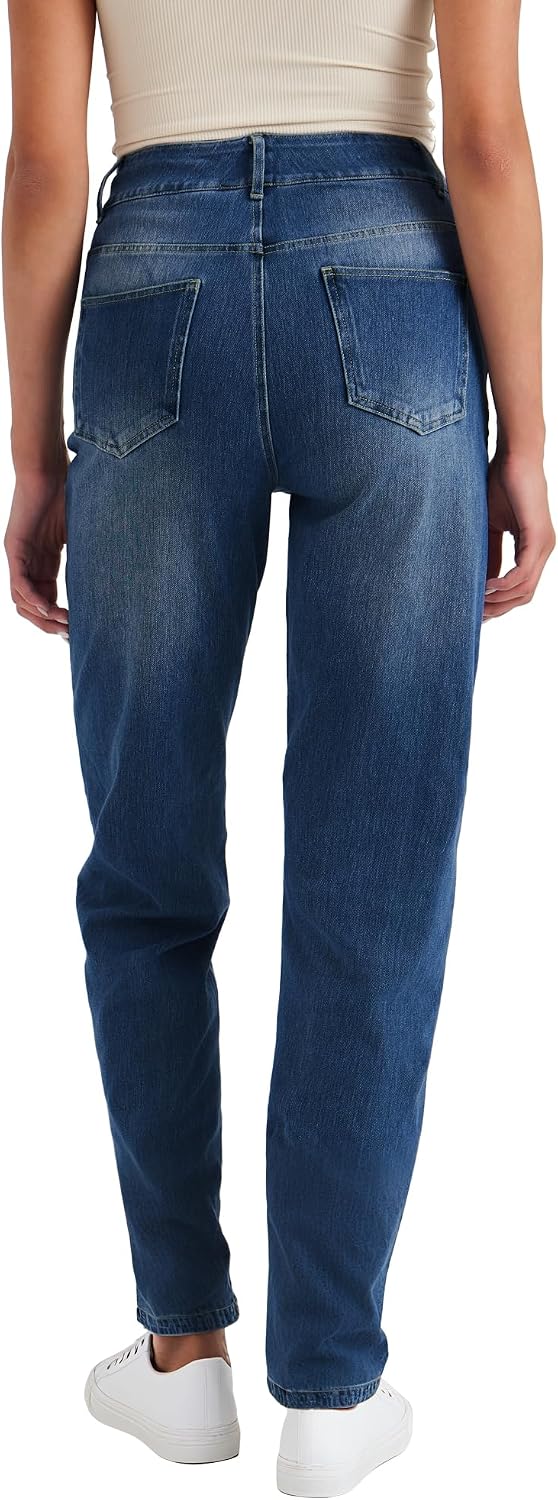 Detalle 2 de LaiEr Women's High Stretch Yoga Jeans: Skinny, Hip-Lifting & Pocket-Ready Micro Bootcut Trousers