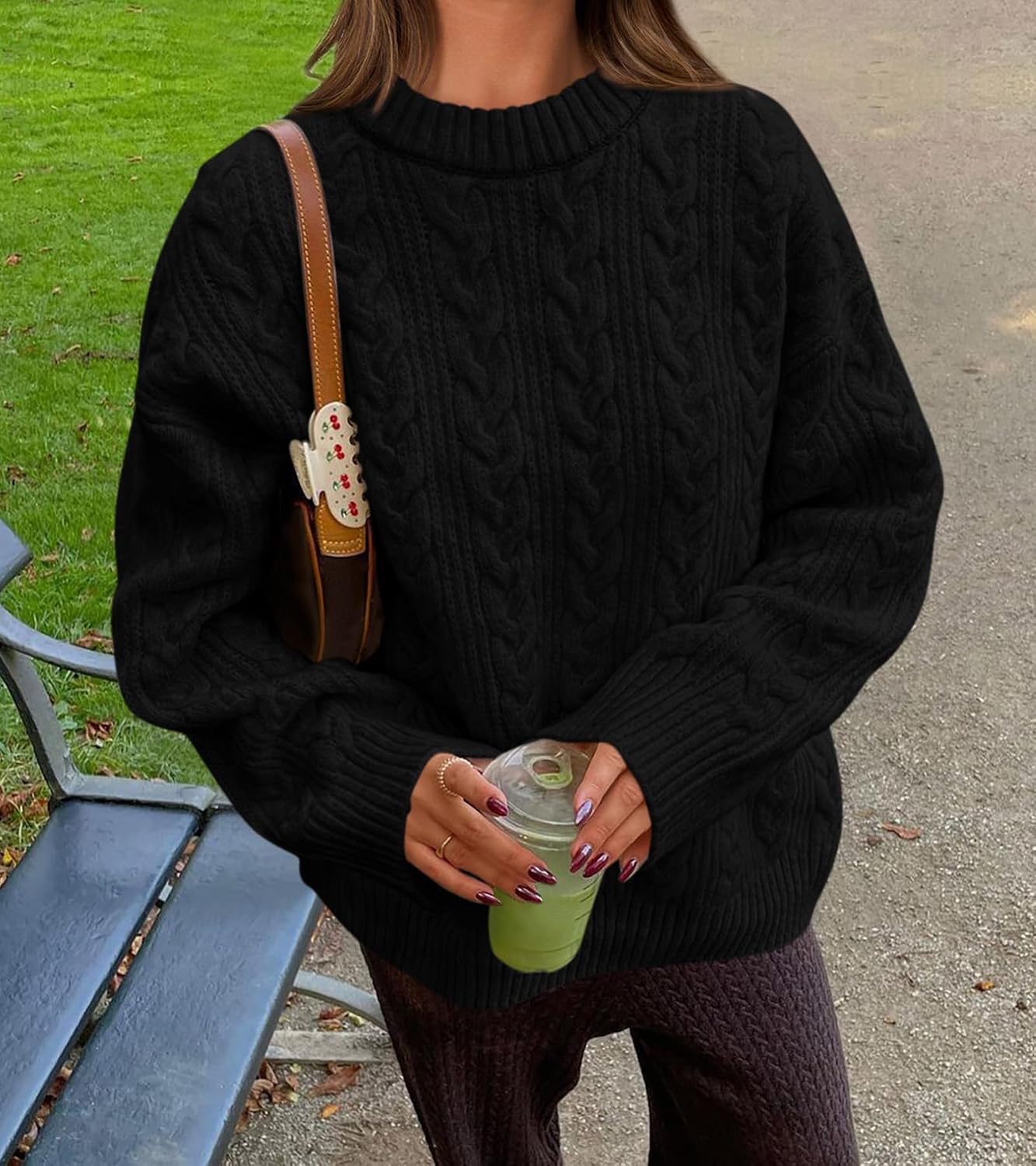 Thumbnail 3 de Okiwam Oversized Sweater Crewneck