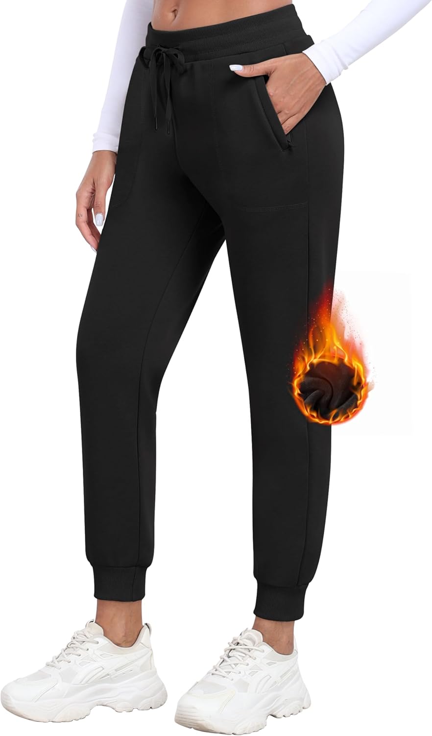Thumbnail 2 de Pantalon femme cargo de jogging MoFiz : chaud, respirant et imperméable avec poches zippées