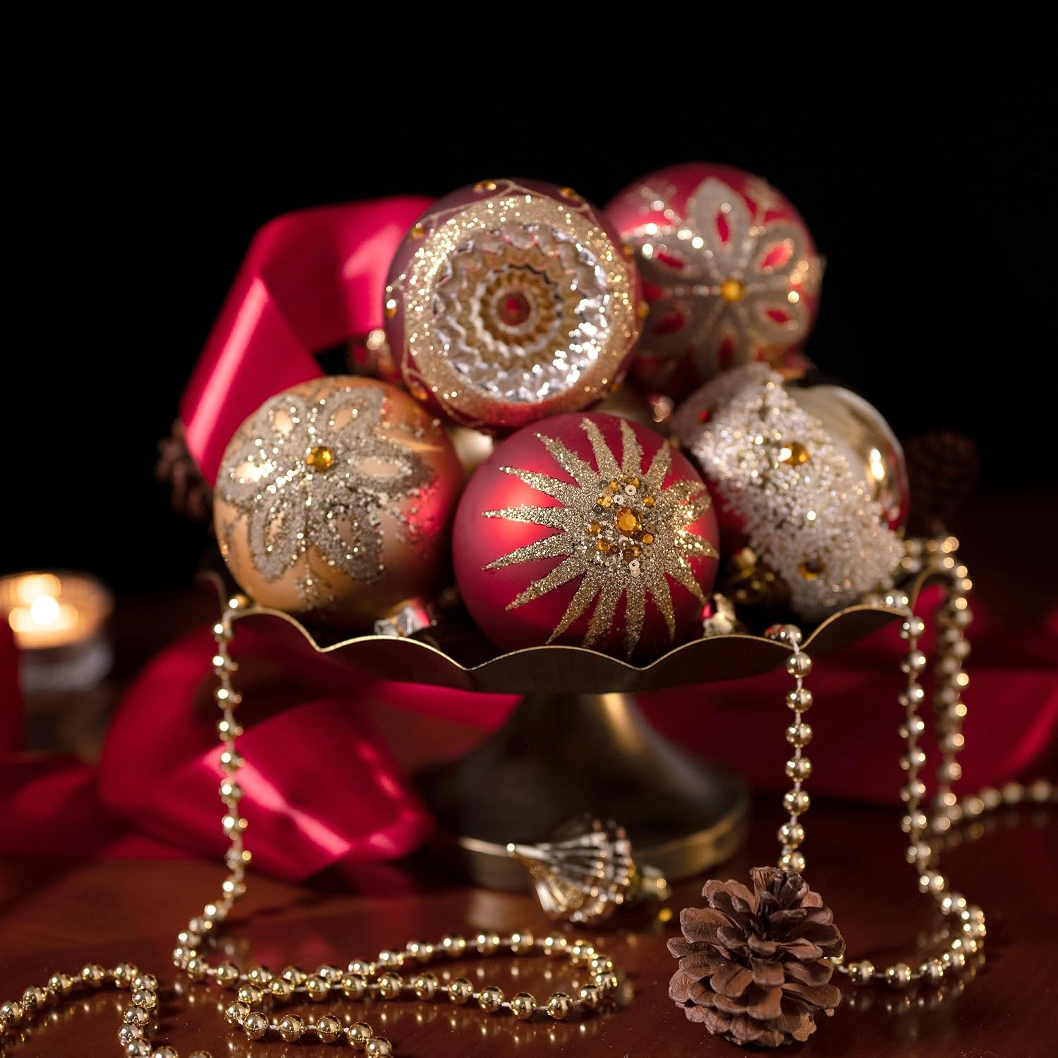 Detalle 2 de Valery Madelyn Christmas Ornaments, Glass