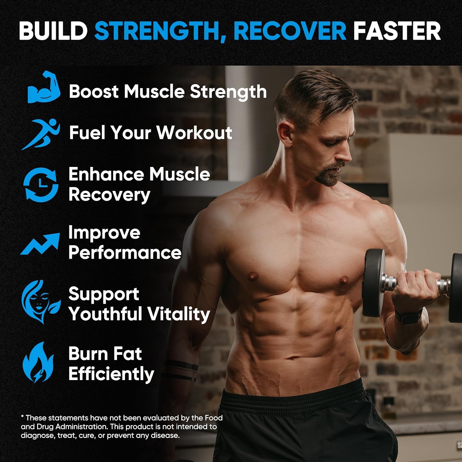 Thumbnail 4 de Venture Pal Micronized Creatine Monohydrate Powder, Unflavored, 5 g per Serving