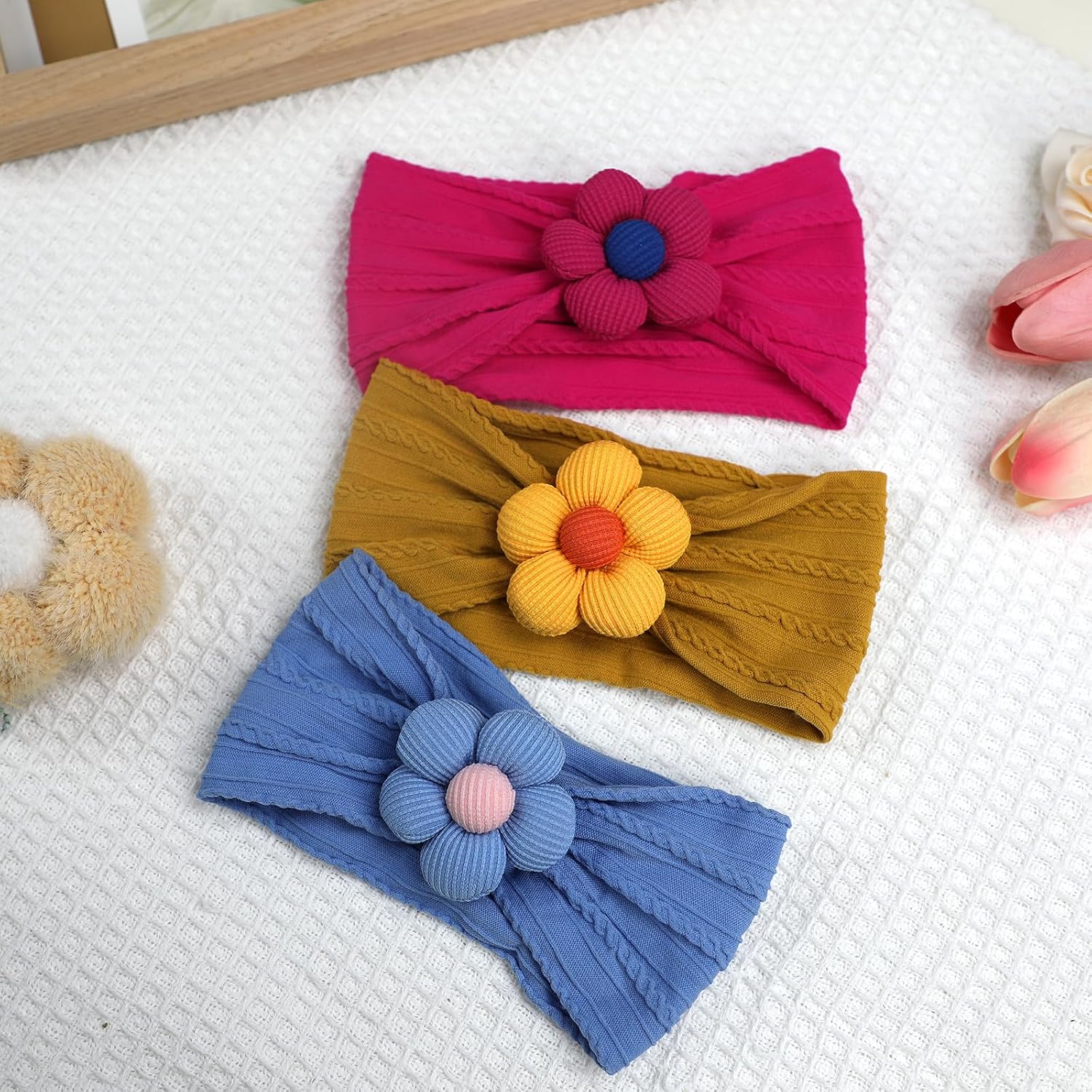 Detalle 2 de Baby Flower Headbands, Nylon