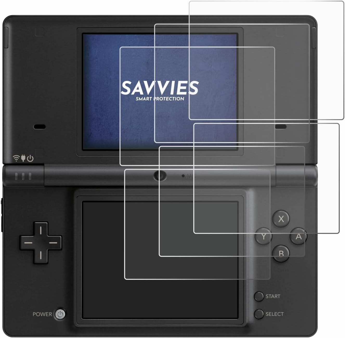Thumbnail 1 de Savvies 6 Pack Screen Protector for Nintendo DSi – Clear, Precise Cut, Bubble-Free Adhesive