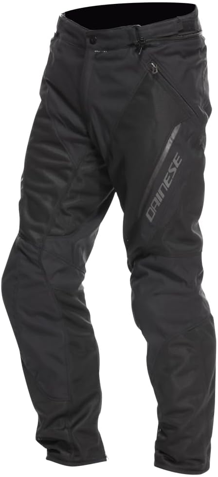 Detalle de Dainese Drake 2 Super Air Tex Pants: pantaloni da moto ventilati in tessuto con protezioni removibili – uomo