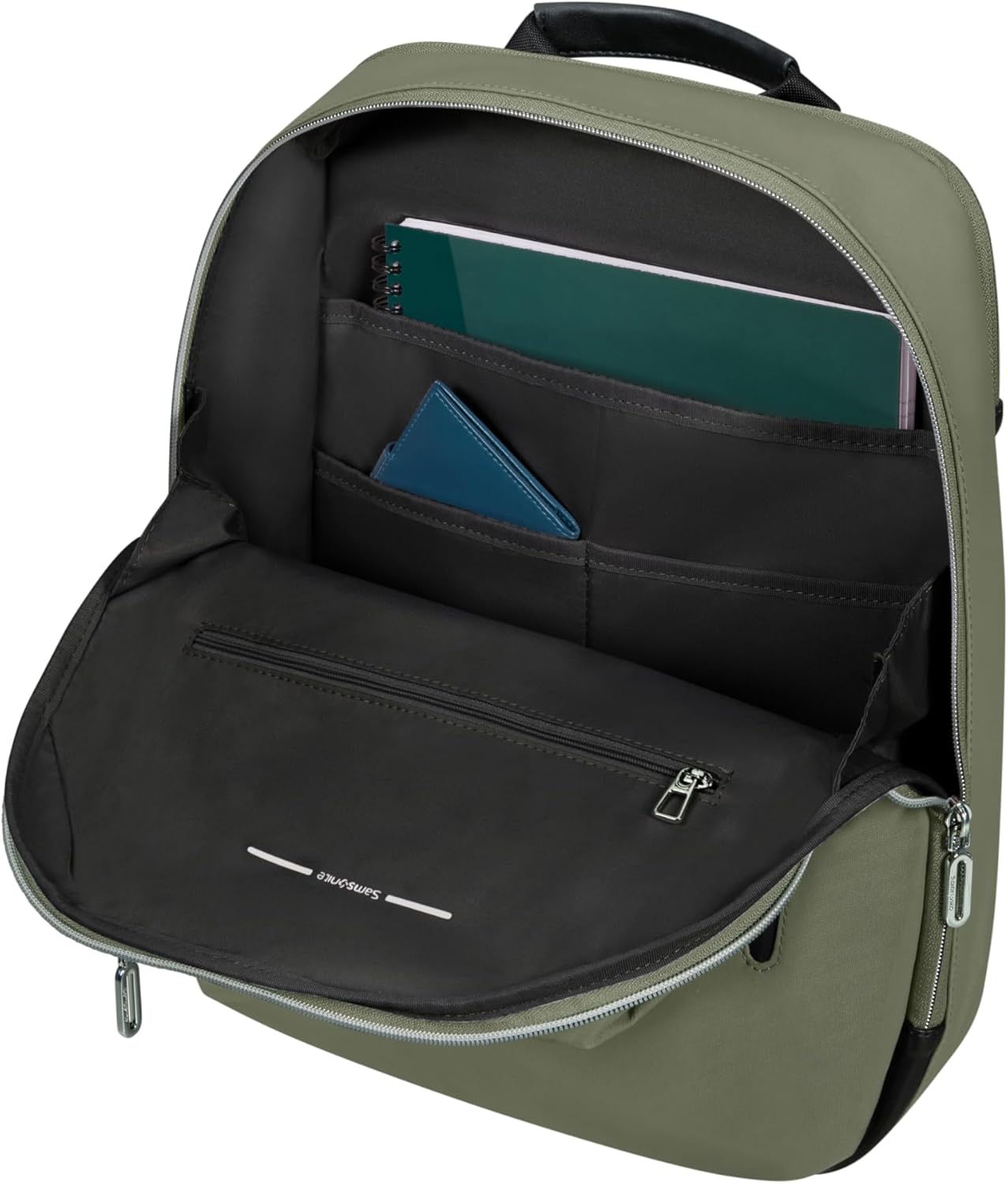 Thumbnail 4 de Samsoniten Curso 💼 Mochila para portátil 14.1”, verde oliva