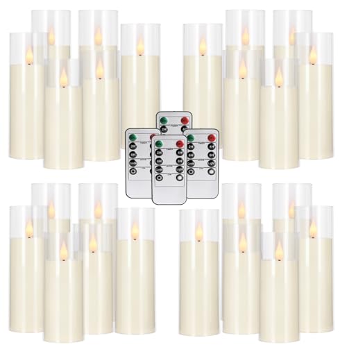 Detalle 2 de TLNFHRPI A-Series Flameless Candles 24 ๐ฏ