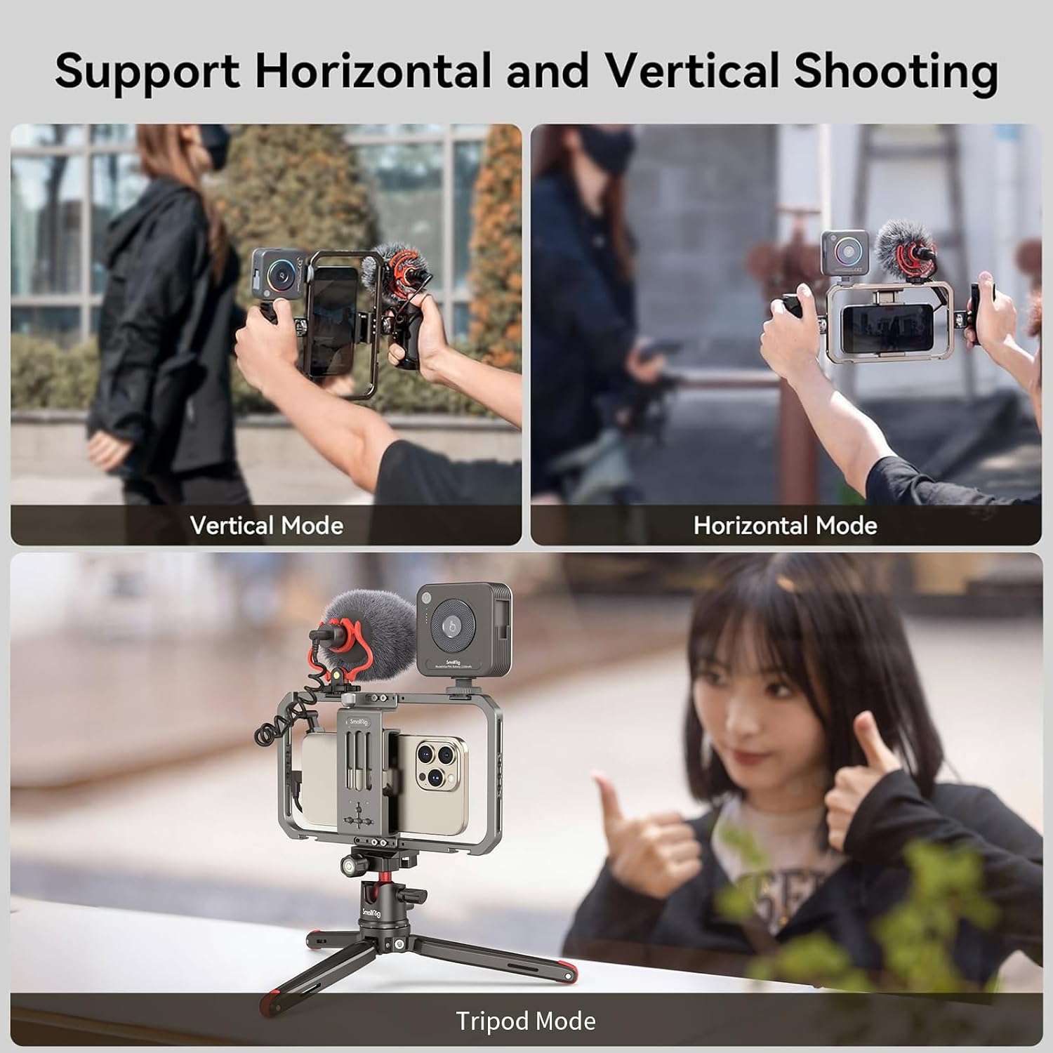 Thumbnail 6 de SmallRig 3384C Universal Phone Video Rig Kit for iPhone, Smartphones & Cameras